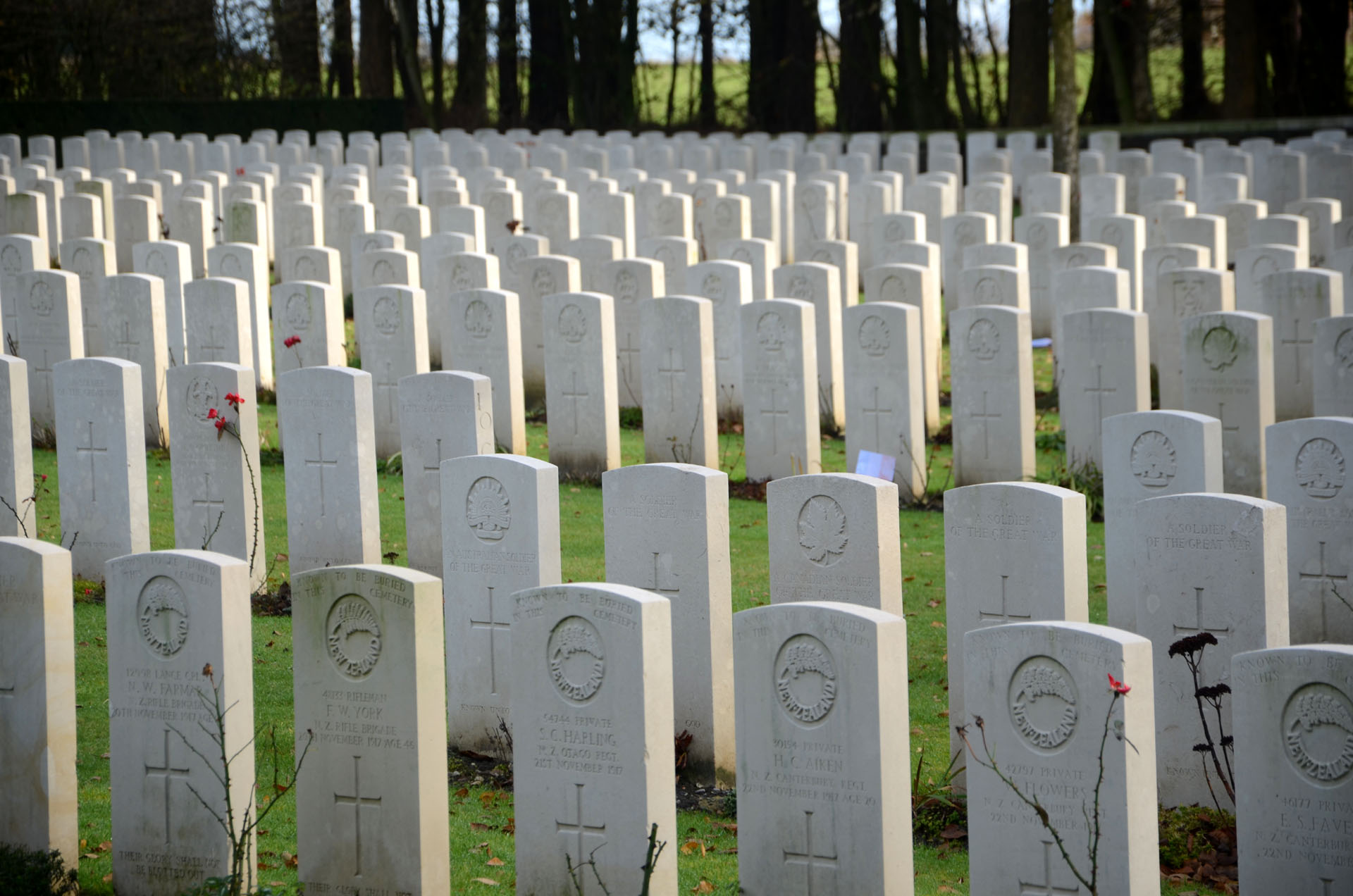 Buttes New British Cemetery