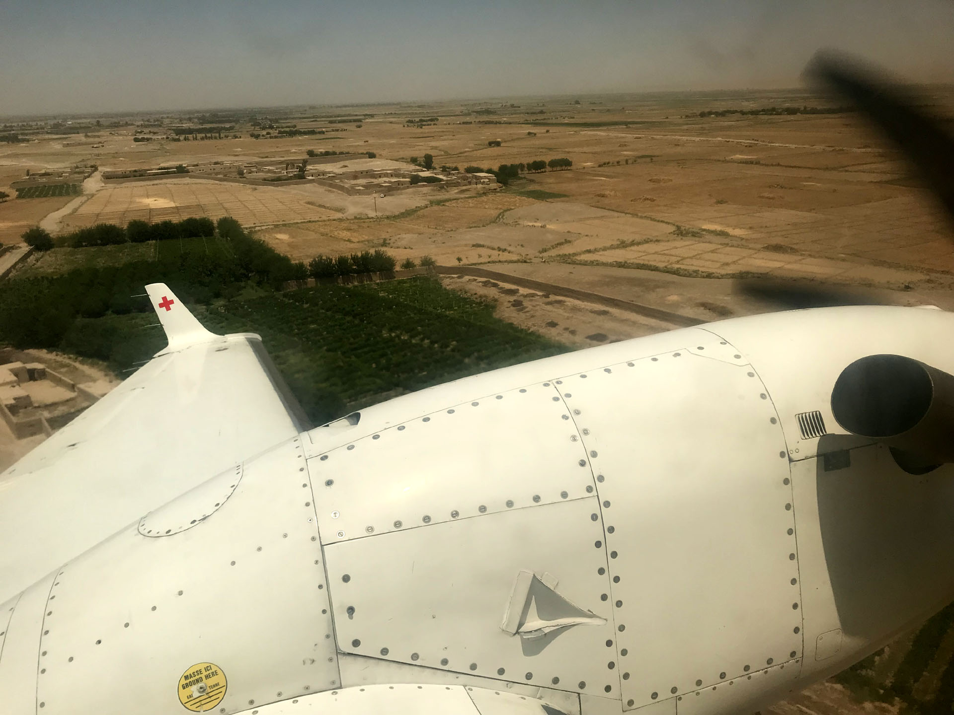 Lashkar Gah - Kabul flight